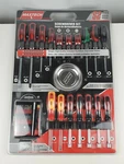 Maxtech 52 Piece Screwdriver & Bit Set Wall Mountable Storage Rack. Fixed Price $19.99.