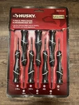 Husky 7-PC Precision Screwdriver Set: Phillips Slotted Star 1/16 3/32 1/8 T6 00. Fixed Price $17.83.