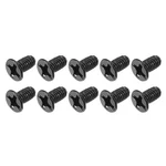 Metallixity Phillips Flat Head Screws (M3 6MM) 150PCS, 6MM, Black. Fixed Price $11.60.