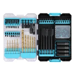 Duratech 87PC Impact Screwdriver Bit Drill Set Socket Hex Shank Adapters. Fixed Price $45.99.