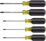 Klein Tools 19555 Torx Cushion Grip Screwdriver Set, Made Usa, T15, T20, T25,. Fixed Price $56.69.