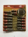 Dura Max TS00013J Screwdriver Set - 63 Piece. Fixed Price $17.95.