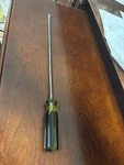 Stanley Flathead Slot SCREWDRIVER-100 PLUS-15-1/2" Long With 3/16" Tip. Fixed Price $12.99.