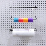 5 Pack Extendable Paper Towel Holder,pegboard Hook For Workshop,garage,. Fixed Price $15.50.