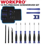 Workpro 12PCS Precision Screwdriver Set For Eyeglass,watch,computer,laptop,phone. Fixed Price $21.99.