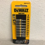 Dewalt DWA1TS-7V Max Fit Torx In. Security Bit Set S2 Tool Steel Pc. Fixed Price $9.66.