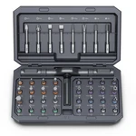 Bomivoi 42 In 1 Magnetic Screwdriver Set, Diy Ratchet Grey. Fixed Price $50.05.