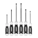 Hart 6-PIECE Screwdriver Set With Comfort Grip Handle , Magnetic Tips. Fixed Price $24.98.