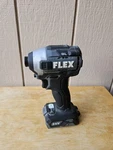 Flex FX1371A 24V 1/4" Hex Quick Eject Brushless Cordless Impact Driver Tool Only. Fixed Price $90.00.