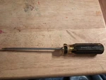 Stanley 66-186 3/16" X6" 100 Plus Cabinet Tip Screwdriver. Fixed Price $5.00.