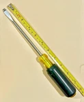 Stanley 66-010 1/4 Tip X Slotted Shank Cushion Grip Screwdriver. Fixed Price $7.99.