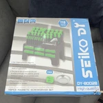 Seiko DY-80028 118PCS Magnetic Mixed Driver & Bit Set Cr-v Green Black. Fixed Price $20.98.
