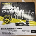 Kairay 1-1/4 Inch To 2 Hitch Adapter, Black HY007. Fixed Price $16.00.