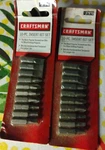 2X Craftsman 10 Pc. Insert Bit Set Brand New Free Shipping!. Fixed Price $26.50.