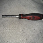 Mac Tools 7/16" ND95800-6 Grip Nut Driver Red Black. Fixed Price $8.95.