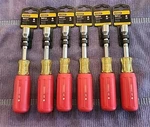 New Stanley 1/2" Hex Nut Drivers 61-811 Lot Of. Fixed Price $22.50.