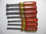 Mac Tools Nut Driver Set Pieces Metric ND4M, 5.5M, 7M, 10M, 11M, 13M. Fixed Price $64.99.