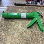 Lg Sourcing Standard Steel 9" Ratcheting Caulk Gun Fits 10 Oz Tube Bright Green. Fixed Price $12.23.