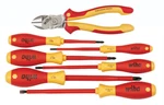 Wiha 32857 Piece Insulated Bicut Compound Cutters And Screwdriver Set. Fixed Price $94.99.