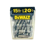 Dewalt 20 N413518 Steel Screwdriver Bit Set With Box, 15 Pcs. Fixed Price $16.97.
