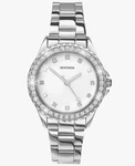 Sekonda Elizabeth 33MM Women's Watch With Stone Set Case And Stainless Steel. Fixed Price $34.99.