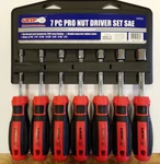 Grip 69065 7 Piece Pro Nut Driver Set Sae #10B-A0015. Fixed Price $15.00.