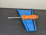 #BJ156 Snap-on SSDMR4A Ratchet Screw Driver Orange Handle. Fixed Price $49.95.