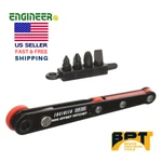Engineer DR-55 Offset Ratchet Driver With 4-IN-1 Bit And Included Holder. Fixed Price $21.95.