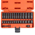 Neiko 02481A 1/4" Drive Impact Socket Set, 30 Piece, Metric Sizes. Fixed Price $46.38.