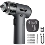 Anxtech Cordless Electric Screwdriver Set With 32 Bits Mini Tool Kit. Fixed Price $19.99.