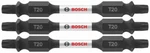 Lot Of Bosch Impact Tough 3-PIECE 1/4-IN 2-1/2-IN Torx Driver Bit. Fixed Price $18.05.