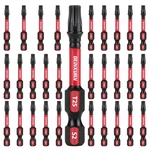 Geinxurn Pieces In. Impact Tough Magnetic #25 Torx 2INCH-T25-30PC. Fixed Price $22.83.
