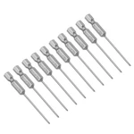 Uxcell 10 Pcs 1.6MM PH00 Magnetic Phillips Screwdriver Bits 1/4 Inch Hex Shan.... Fixed Price $17.35.