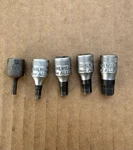 Pc. Stahlwille 1/4" Drive 44K Allen Hex Set 4, 5, 6, 8 Mm Germany Bonus. Fixed Price $49.95.