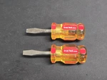 Vintage Stubby Screwdriver Great Neck Round Shank Flathead Made Usa. Fixed Price $9.99.