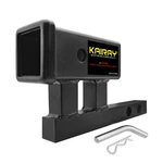 1-1/4 Inch To 2 Hitch Adapter Trailer Extension Riser With .... Fixed Price $59.55.