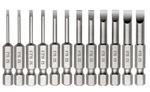 Saipe 12 Pieces Magnetic Slotted Screwdriver Bit Set, 1/4 Inch Hex Shank 50MM. Fixed Price $13.05.