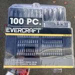 Evercraft 100 Piece Screwdrivers Set New. Fixed Price $30.00.