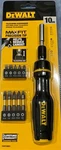 New Tough Dewalt Max-fit Telescoping Screwdriver 10 Pc Multi-bit Set #DWHT68001. Fixed Price $20.99.