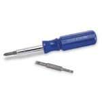 Lutz 6-IN-1 Ratcheting Screwdriver With Ergonomic Handles. Fixed Price $12.93.