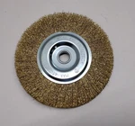 Case Of 25 Norton Clipper 6 In. Coarse Crimped Wire Wheel Brush Brass 4500 Rpm. Fixed Price $119.99.