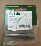 Dottie MT38LC 3/8 2-9/16" Long Magnetic Hex Nut Driver Socket Bit Tool. Fixed Price $14.95.