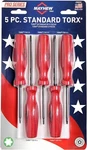 Mayhew 26033C - 5 Pc Torx Screwdriver Set 1EA. Fixed Price $47.11.