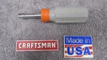 Vintage Sears Craftsman Usa Stubby 7MM Metric Nut Driver H Series #41966 Point. Fixed Price $12.50.