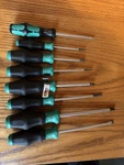 (8) Piece Wera Screwdriver Lot (4) Flat (3) Philips (1) Torx. Fixed Price $75.00.