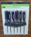 Pittsburgh 6PC. Star Bit Screwdriver Set W/oversized Fluted Handles #94757. Fixed Price $14.99.