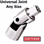 Craftsman 1/4" 3/8" 1/2" In. Universal Joint - Swivel Ratchet Tool Any Size. Fixed Price $9.65.