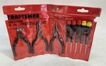 Sears Craftsman 8PC Precision Set Pliers Screwdrivers 45188 Mini Micro Euc. Fixed Price $138.57.