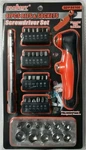 Horusdy Professional Tools Screwdriver & Extension 25 Bits 11 Socket 37 Set. Fixed Price $17.99.