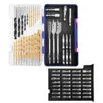 Workpro Drill Set, 66-PIECES Impact And Screwdriver. Fixed Price $46.51.